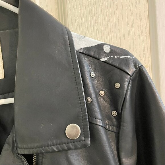 Maralyn and Me Faux Leather Jacket - L - Picture 2 of 5